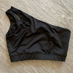 One shoulder sports bra size medium